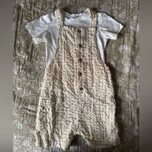 H&M overall outfit. gender neutral.